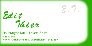 edit thier business card